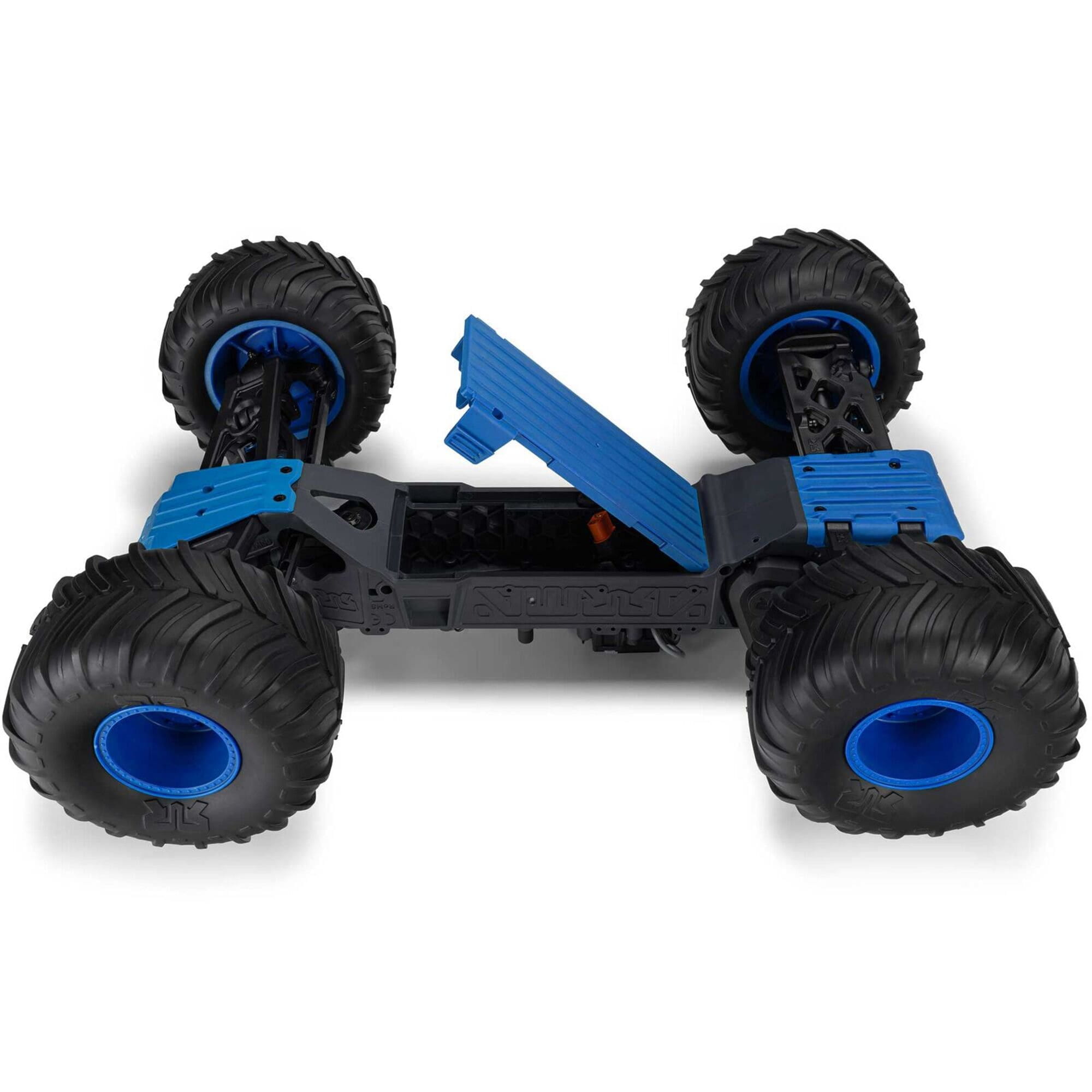 ARRMA GORGON MT 2WD RTR Monster Truck Blau_ RC Fahrzeug mit Akku und Ladegeraet