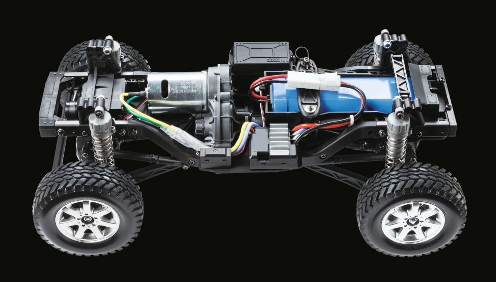 Tamiya 1:10 RC MB Jeep Mercedes Benz G-Klasse G500 CC-02 Bausatz