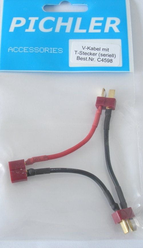 Pichler V Kabel fuer T Stecker _ Seriell _ - RC-Zubehoer