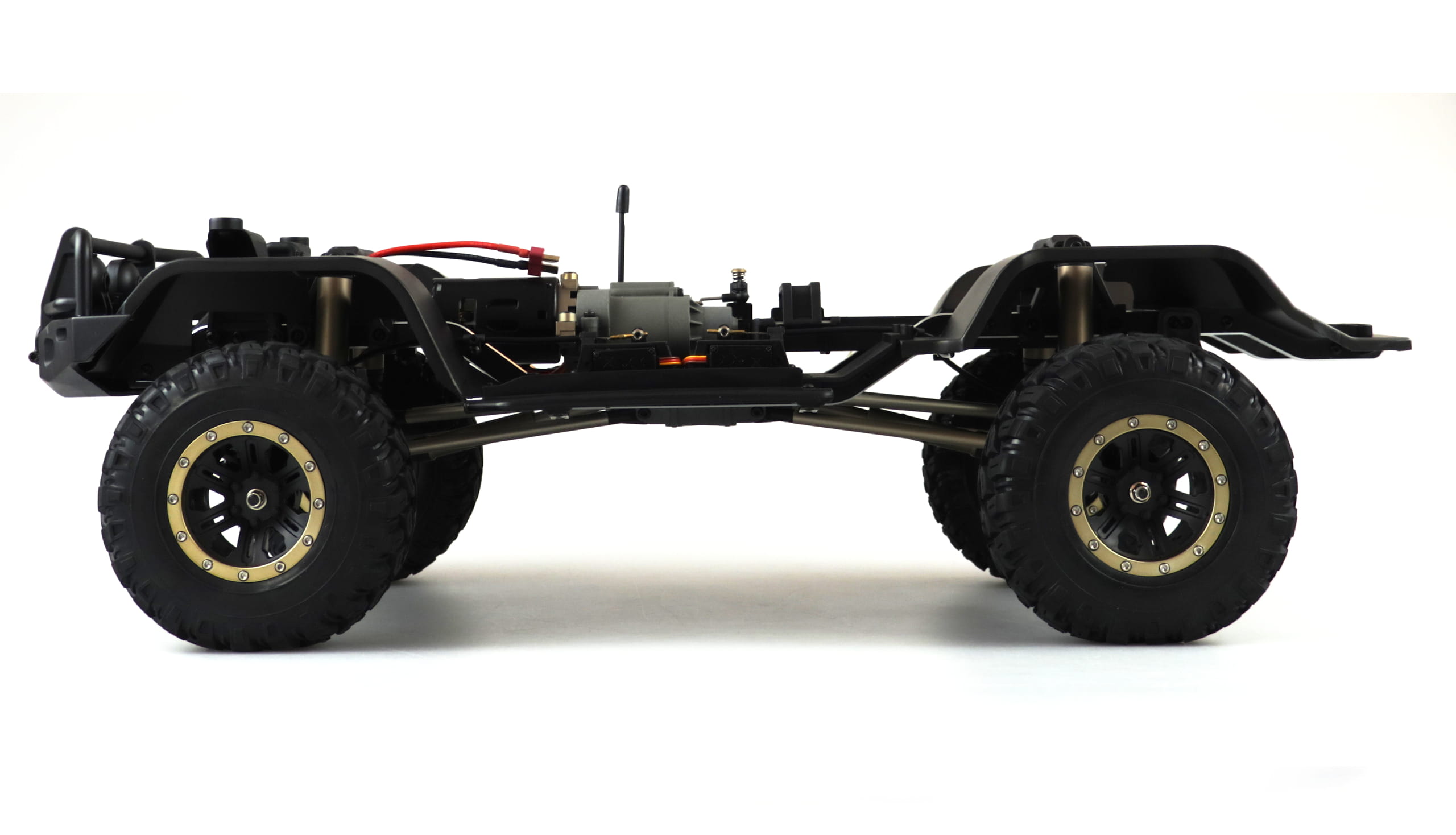 Amewi RC Scale Crawler AMXRock RCX8PS Pick-Up 1:8, RTR Militär grün