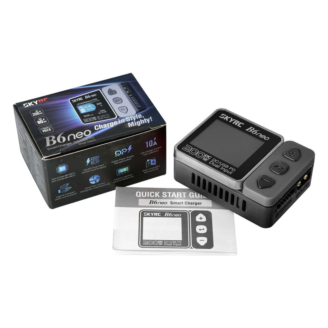 Ladegeraet B6neo Ladegeraet grau LiPo 1-
