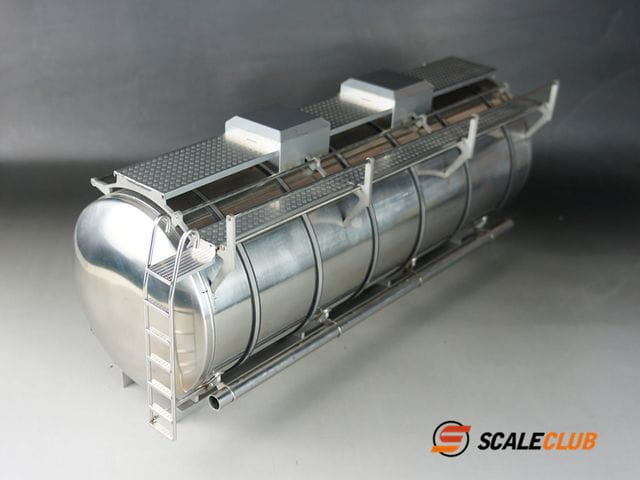 ScaleClub 1:14 Tankaufbau V2A für Gliederzug