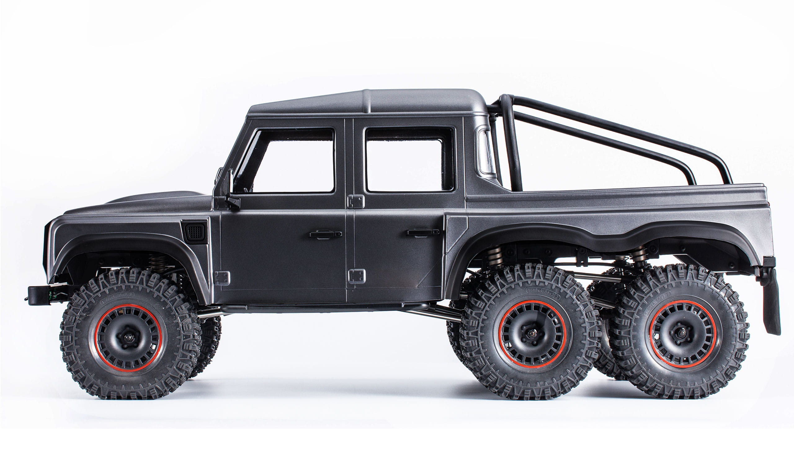 Amewi AMXRock RCX10.3P Scale Crawler 6x6 Pick-Up 1:10 ARTR grau