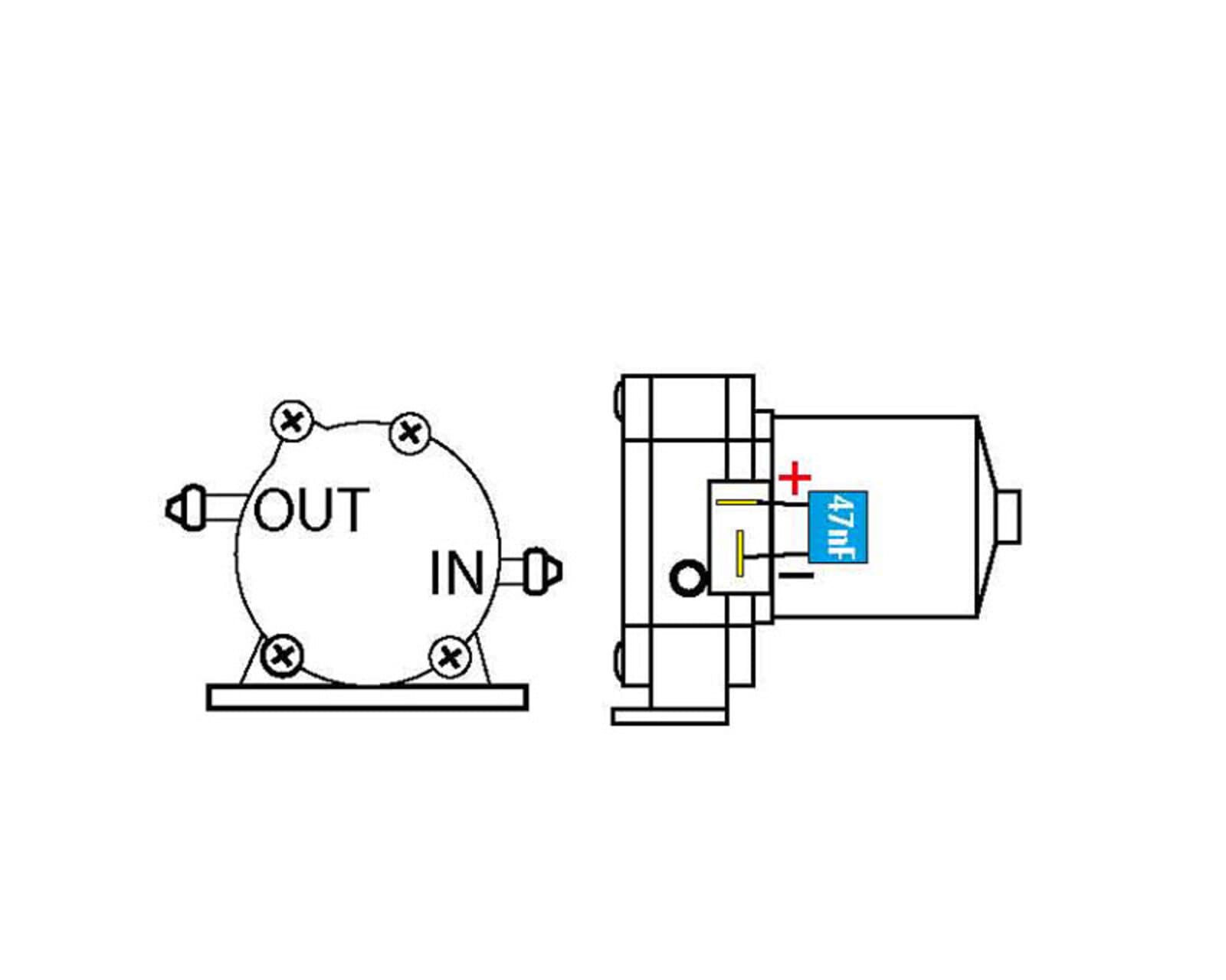 Krick Elektrische Pumpe 6-12 V