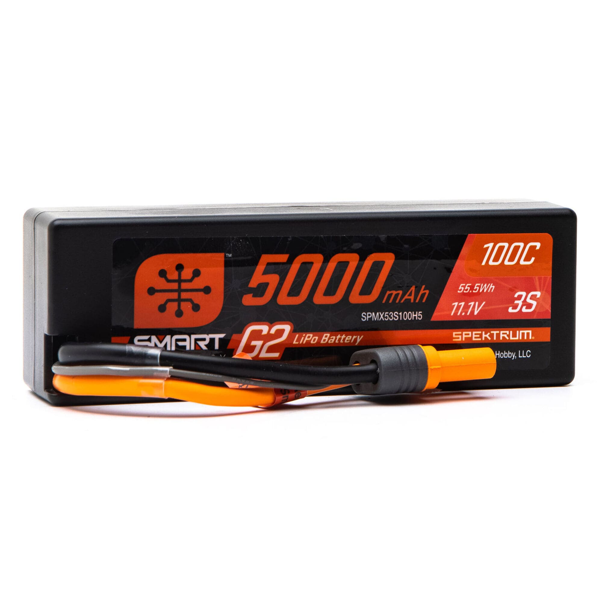 Spektrum Smart G2 LiPo Akku 5000mAh 3S 11_1V 100C IC5 im Hardcase