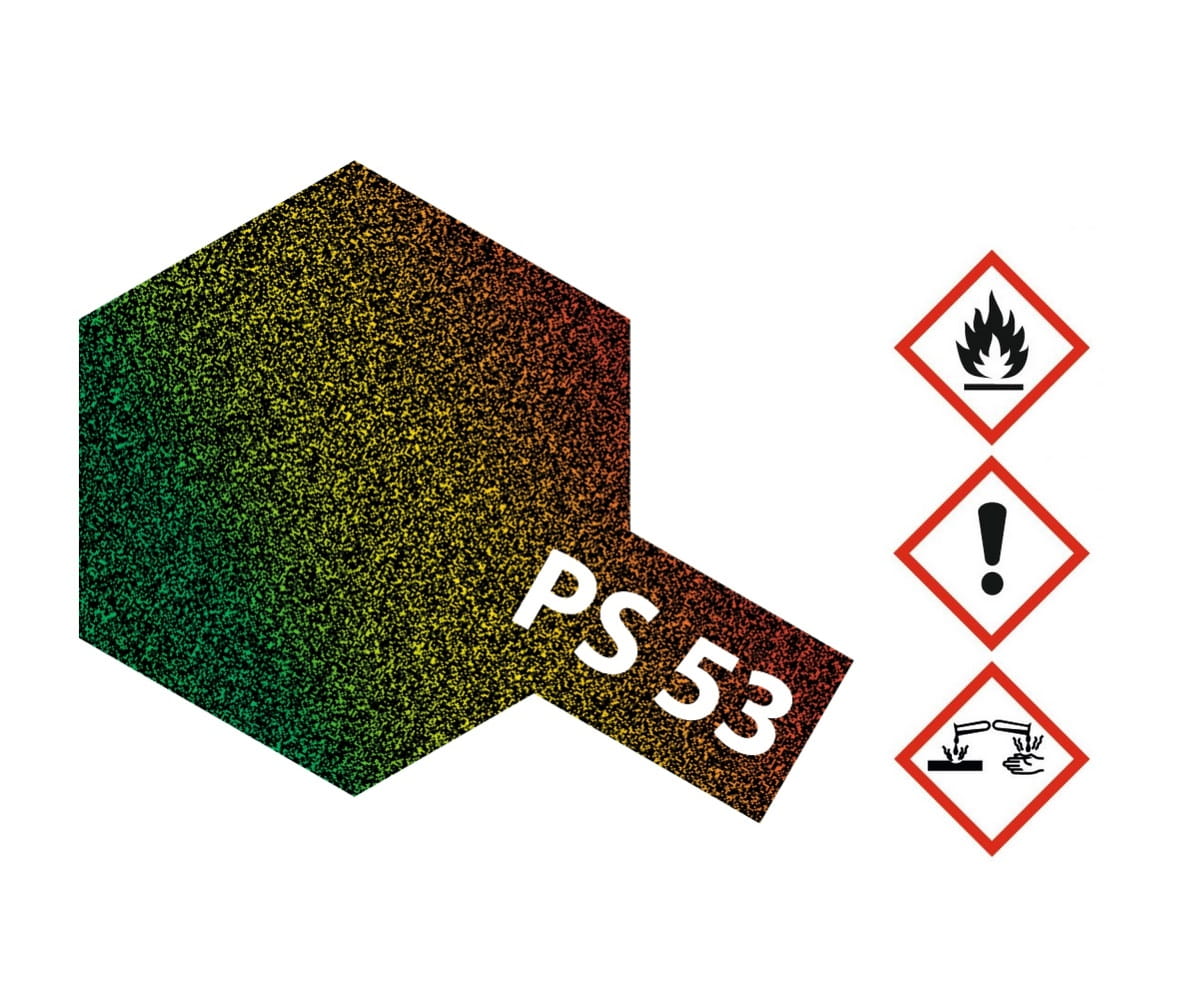 Tamiya PS-53 Lame Flake Transparent Schillernd Sprühfarbe 100ml für Polycarbonat ( Lexanfarbe ) Tamiya PS-53 Lame Flake Transparent Schillernd Sprühfarbe 100ml für Polycarbonat ( Lexanfarbe )