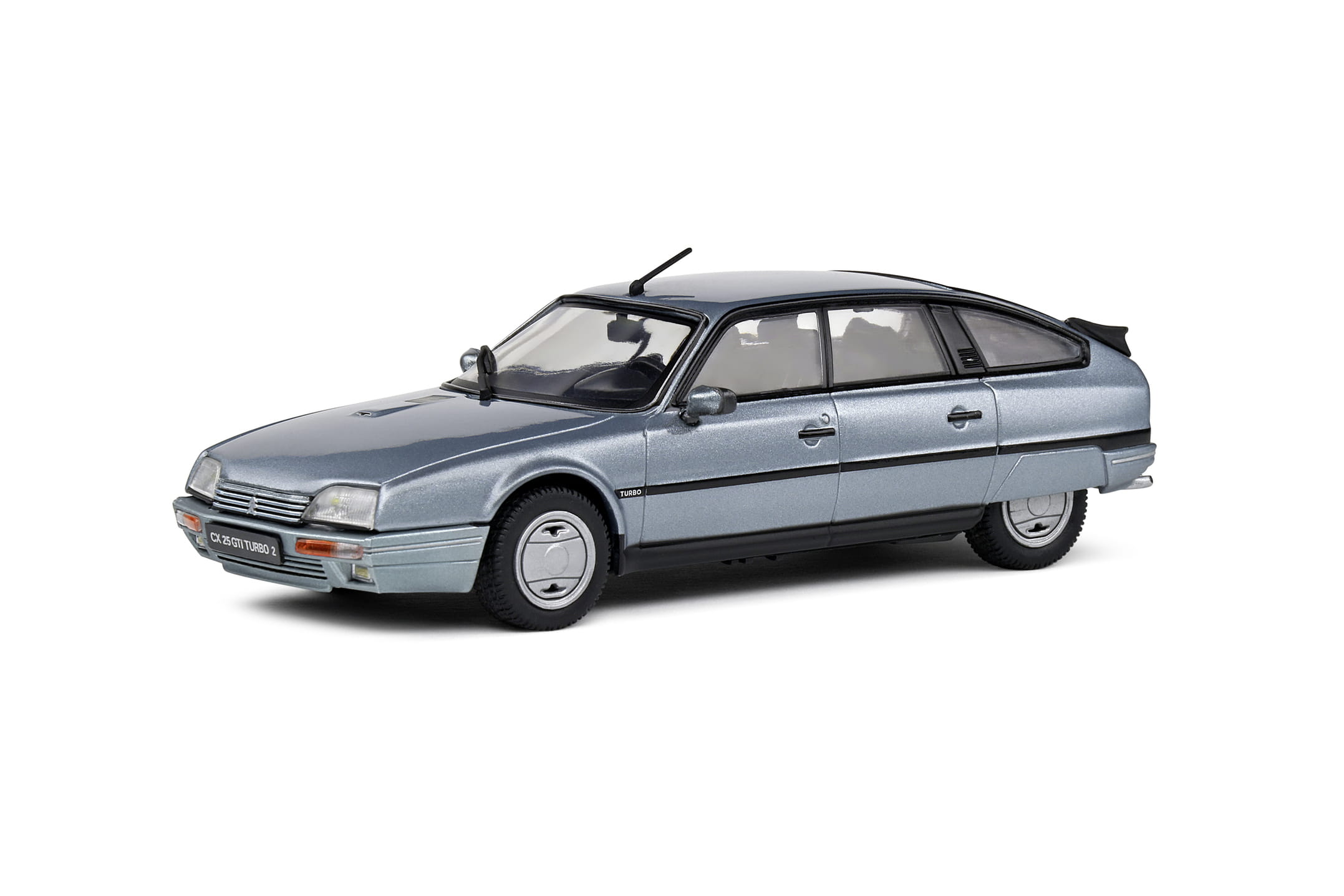 Citroën CX GTI Turbo II 1988 Modellauto in Blau Romantique 1_43 von Solido