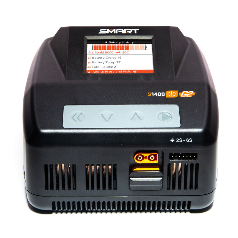 Spektrum S1400 G2 Ladegeraet mit IC3 IC5 Anschluessen
