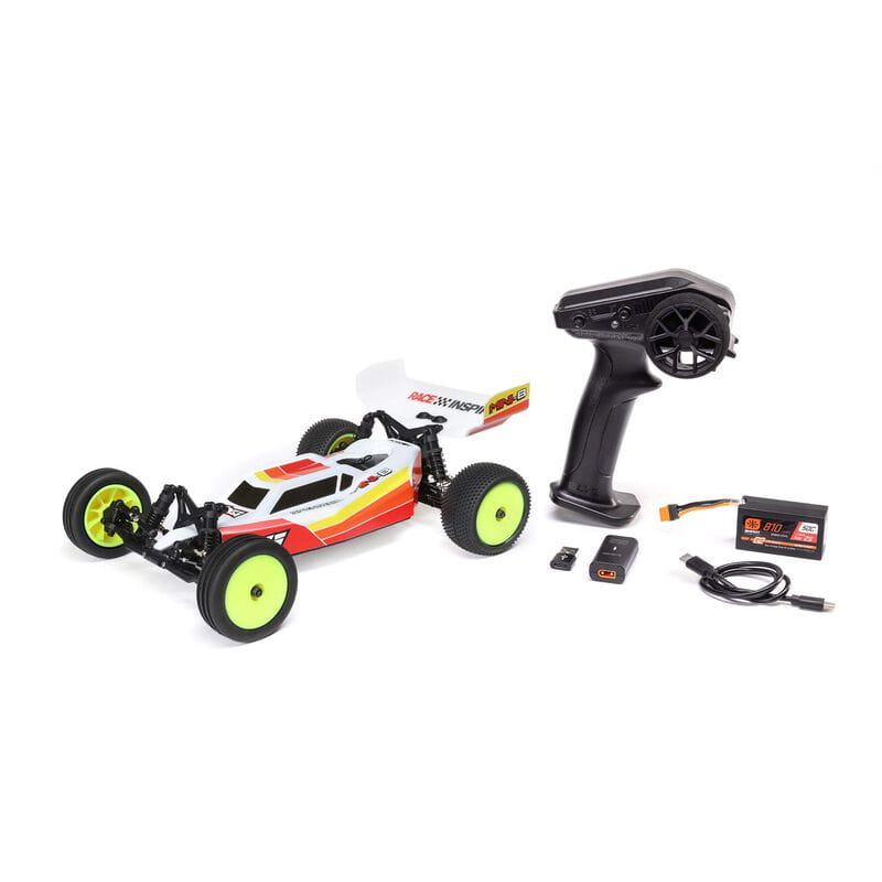 Losi RC Mini-B 2WD Buggy Brushless RTR 1:16 Rot