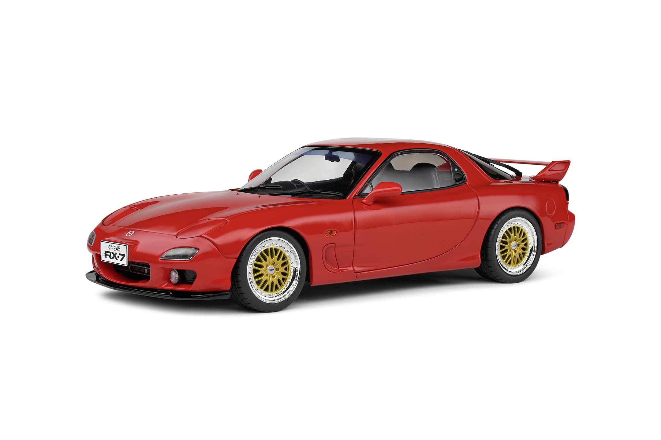 Mazda RX-7 FD3RS Modell 1_18 1994 in Vintage Red_ Die-cast_ bewegliche Tueren