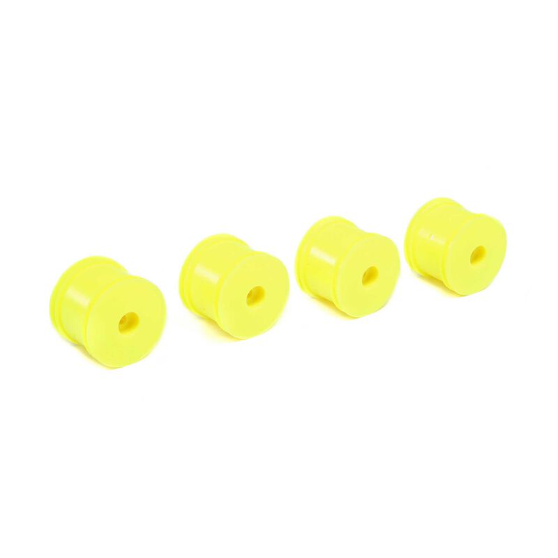 Losi FR_RR Wheel_ Yellow _4_ Mini-T 2.0 - RC-Zubehoer