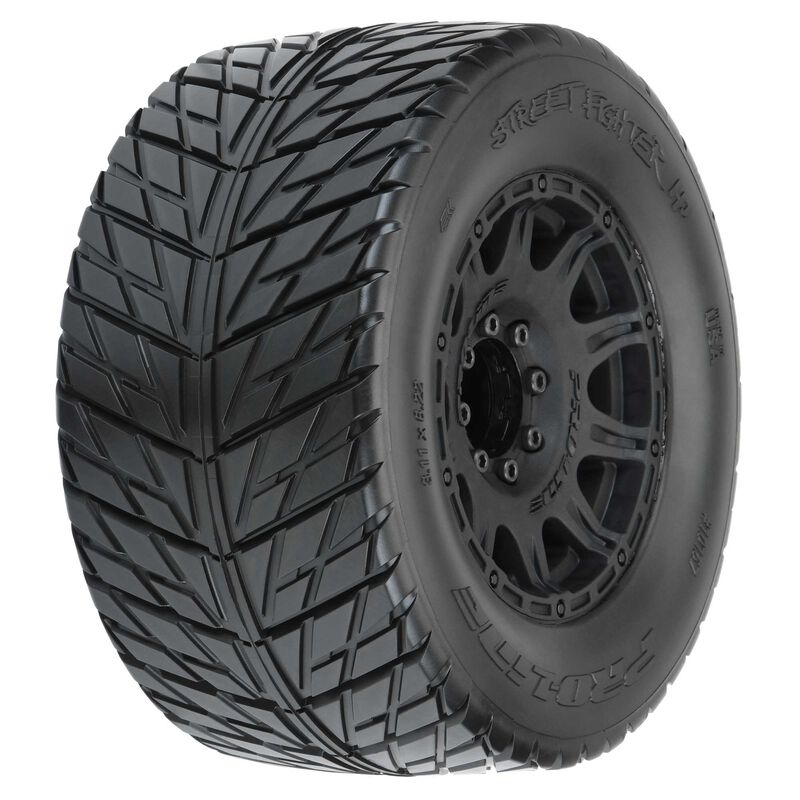 Proline Monstertruck Reifen Street Fighter HP 3.8 BELTED MTD Raid 2St.