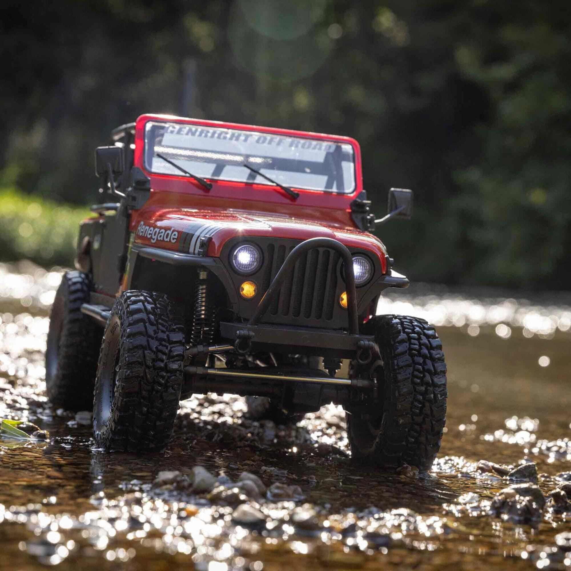 Axial SCX10 III Jeep CJ-7 Rock Crawler RTR Rot