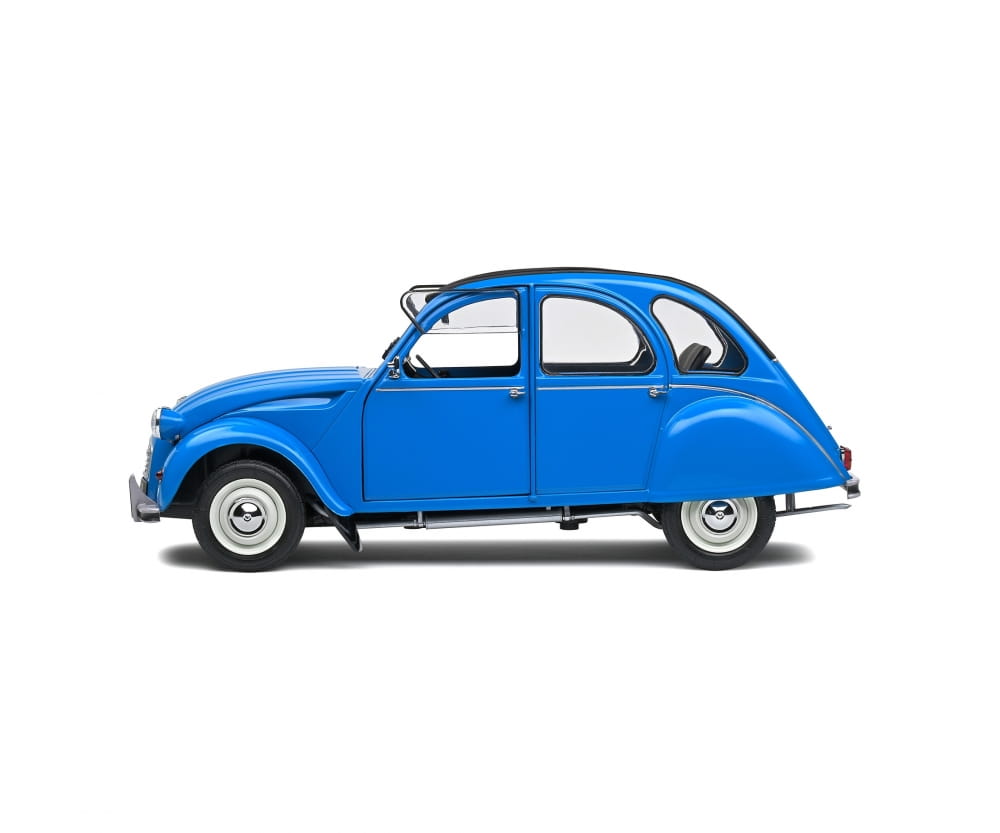 Solido 1:18 Citroen 2CV6 bl. Petrole Modellauto