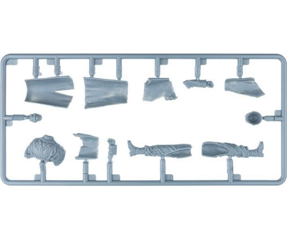 MiniArt 1_35 Deutsche Soldaten mitfahrend 1944 _4 Figuren_ fuer Dioramen