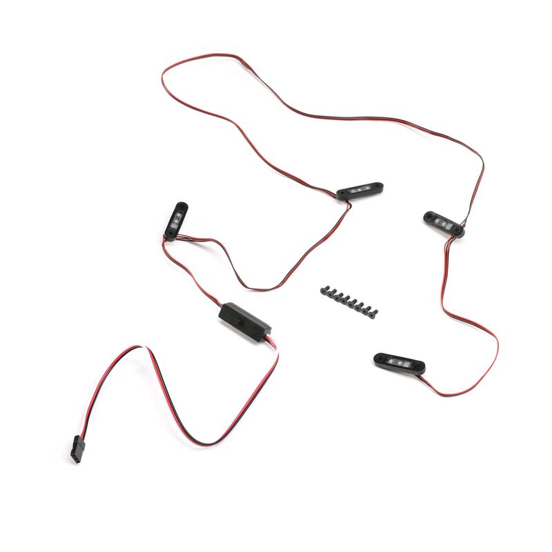 Axial Multi-Color LED Rock Lights w/Controller:SCX10III