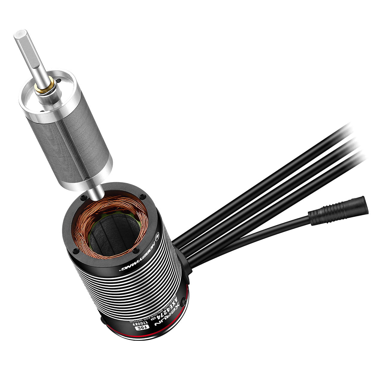 Hobbywing Xerun AXE4274SD 1700kV R3 Crawler Motor - RC-Zubehoer