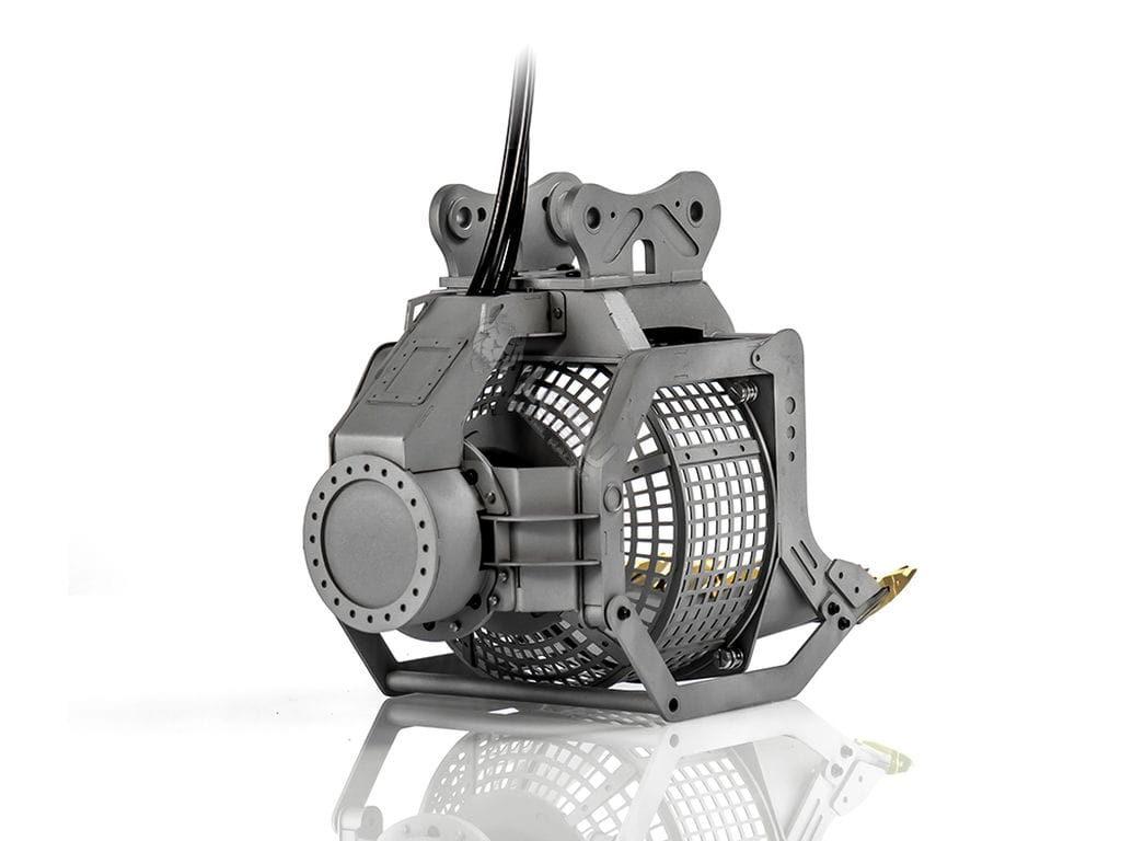 Lesu Rotations-Siebschaufel hydraulisch für 74t-Bagger
