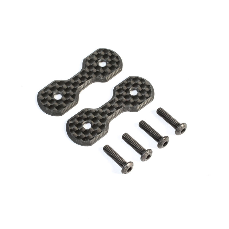 Losi Carbon Wing Washer _2_ 22 5.0 - RC-Zubehoer