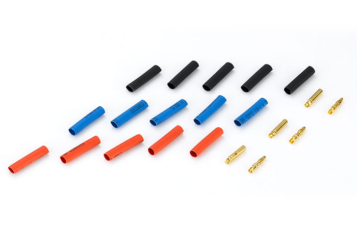 Hobbywing Goldkontakt Stecker Set 2.0mm 3 Paar