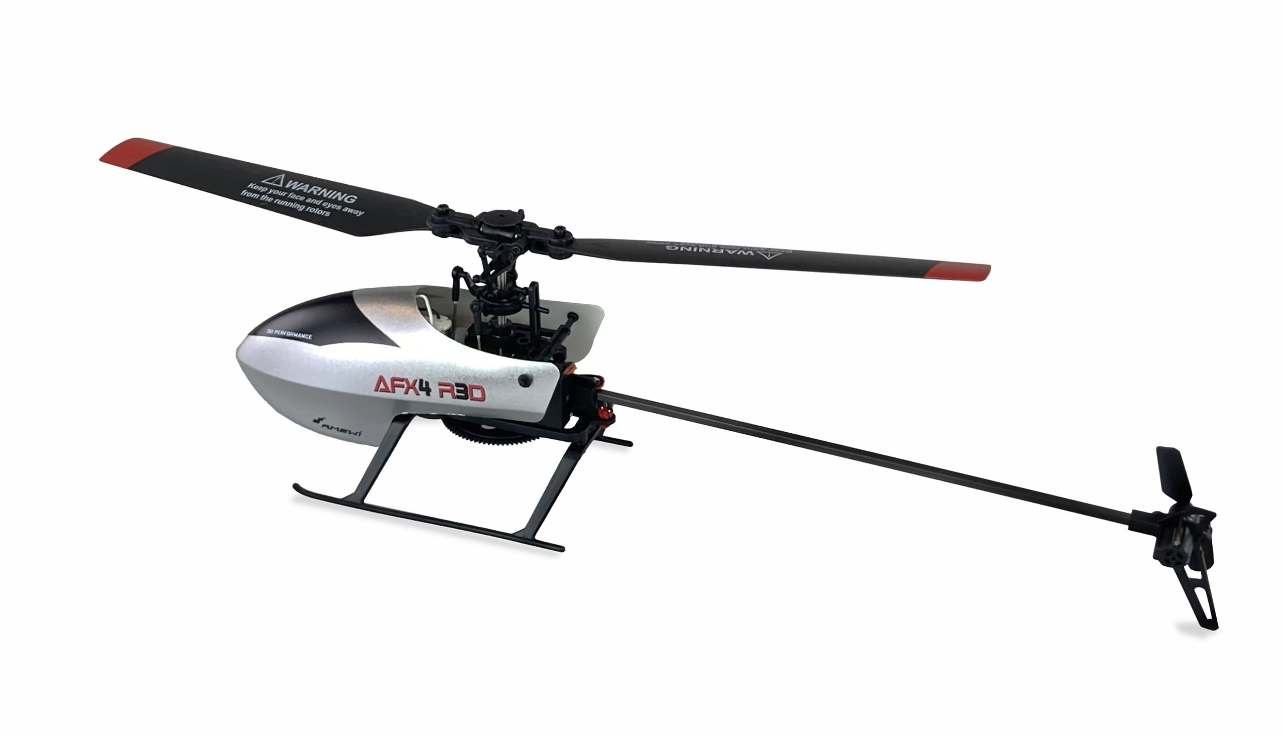 AFX4 R3D Helikopter mit Gyro und 3D Flugmodus AFX4 R3D Helikopter mit 3D-Modus und Gyro