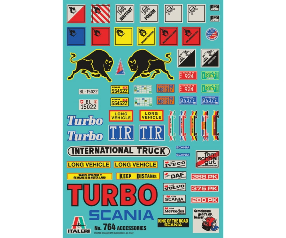 Italeri 1:24 Truck Shop Accessories