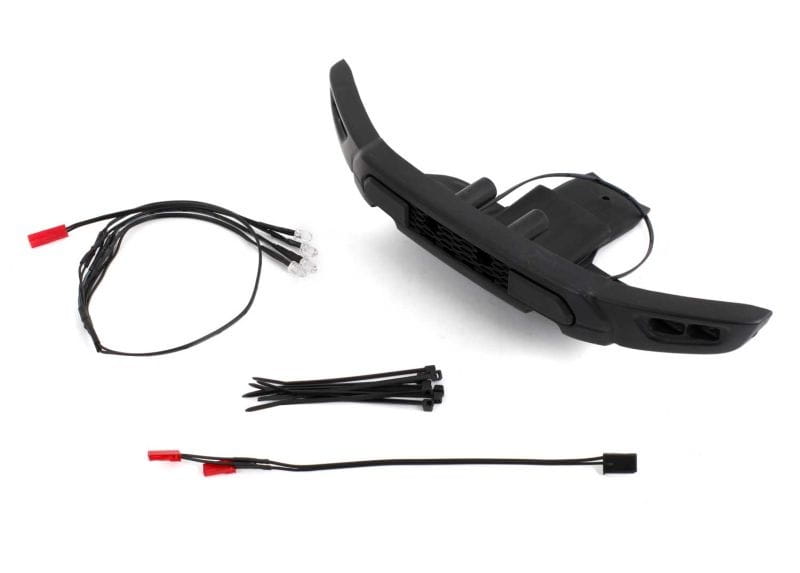 Traxxas Pro Scale LED Scheinwerfer Lichtset und Bumper - RC-Zubehoer