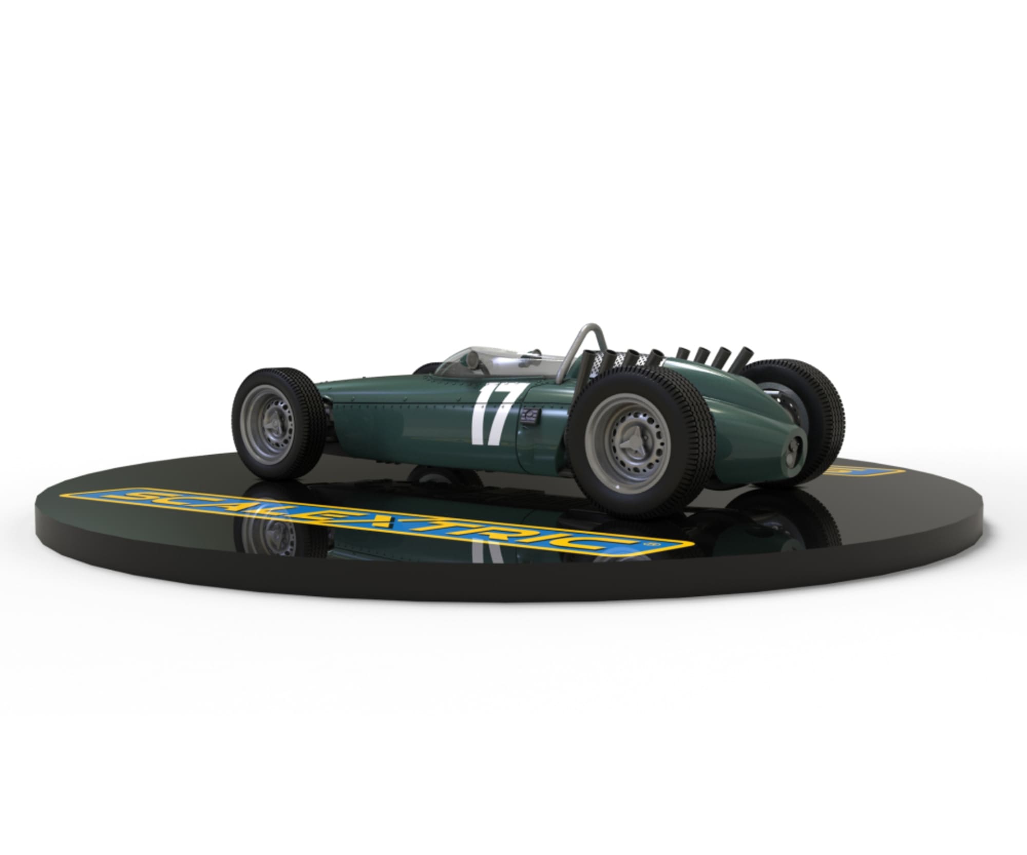 Scalextric 1_32 BRM P57 Winner Dutch GP 1962 HD Slotcar