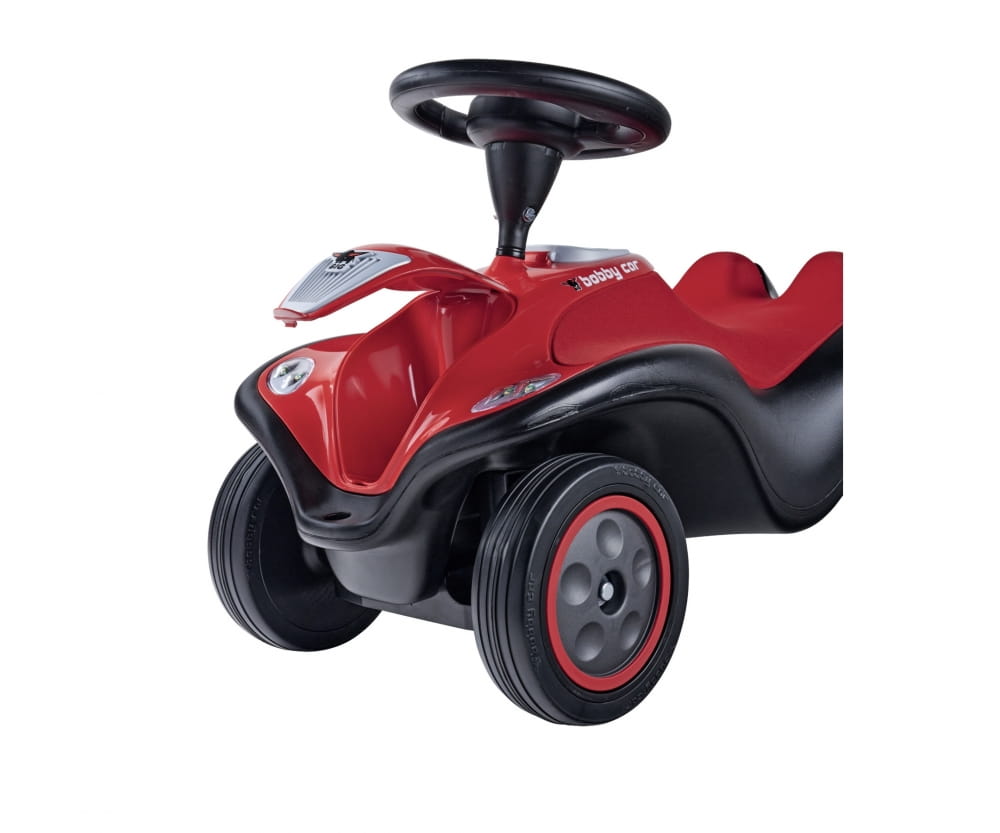 Big Bobby Car Next 2.0 Rot, LED Licht, Sound, Flüsterreifen, Soft Sitz
