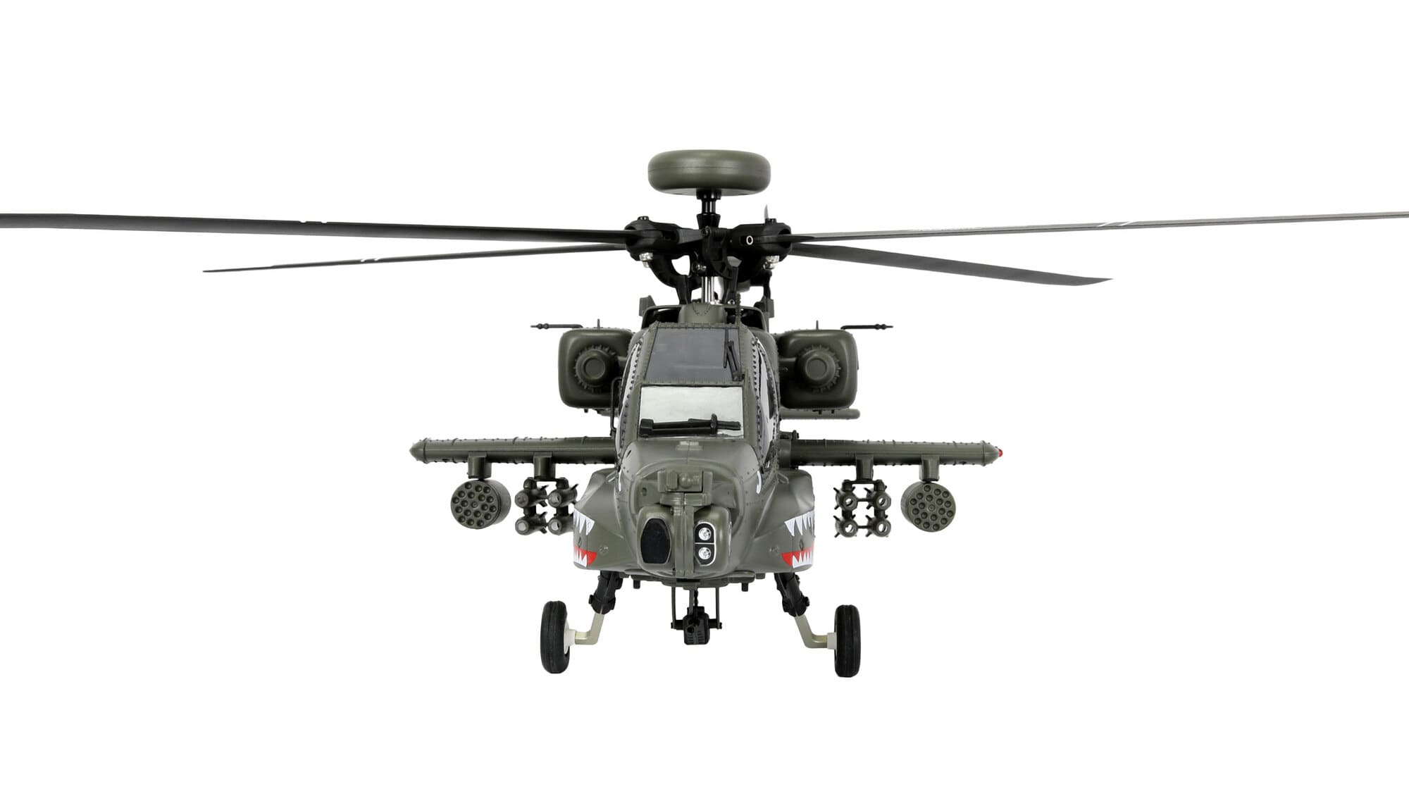Amewi Apache AH-64D 6G_3D RTF Helikopter mit Transportkoffer