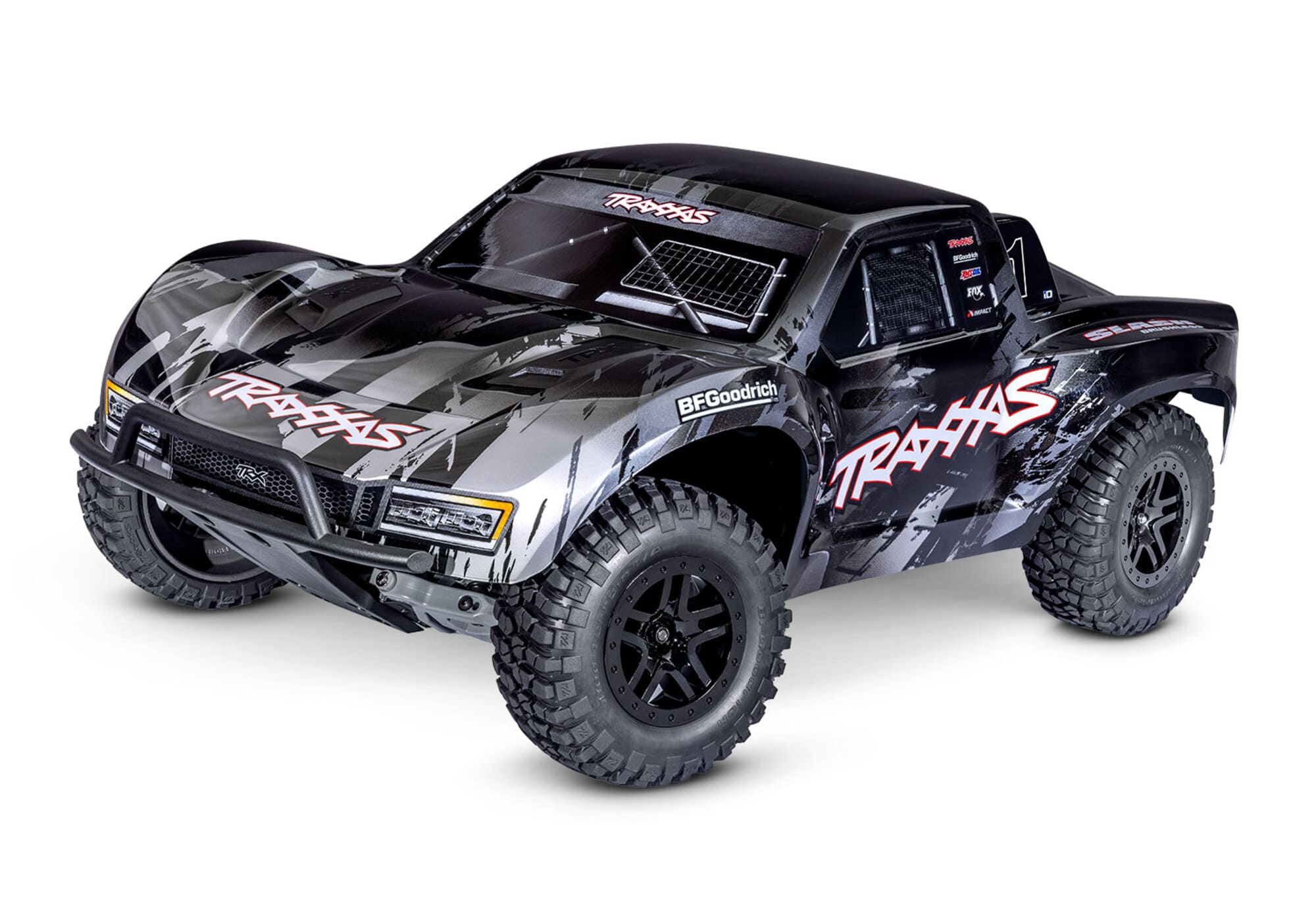 Traxxas Slash 2WD VX3 Brushless RTR Short Course Truck Schwarz