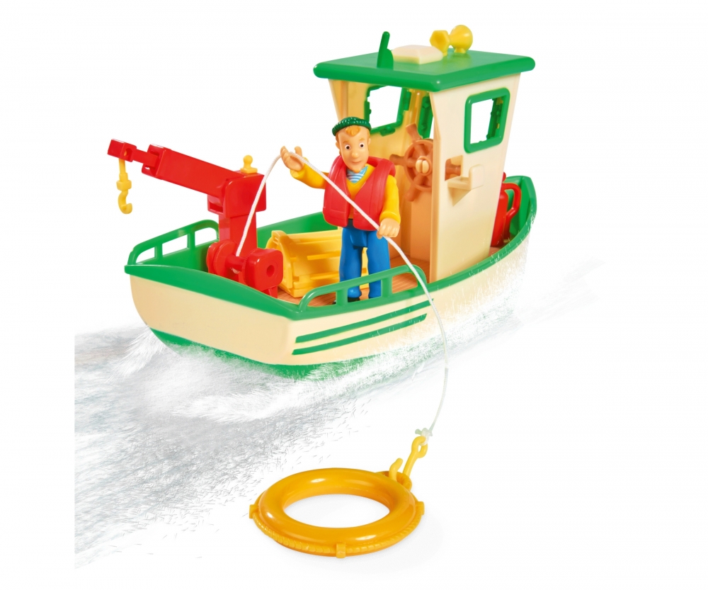Simba Toys Sam Charlies Fischerboot mit Figur