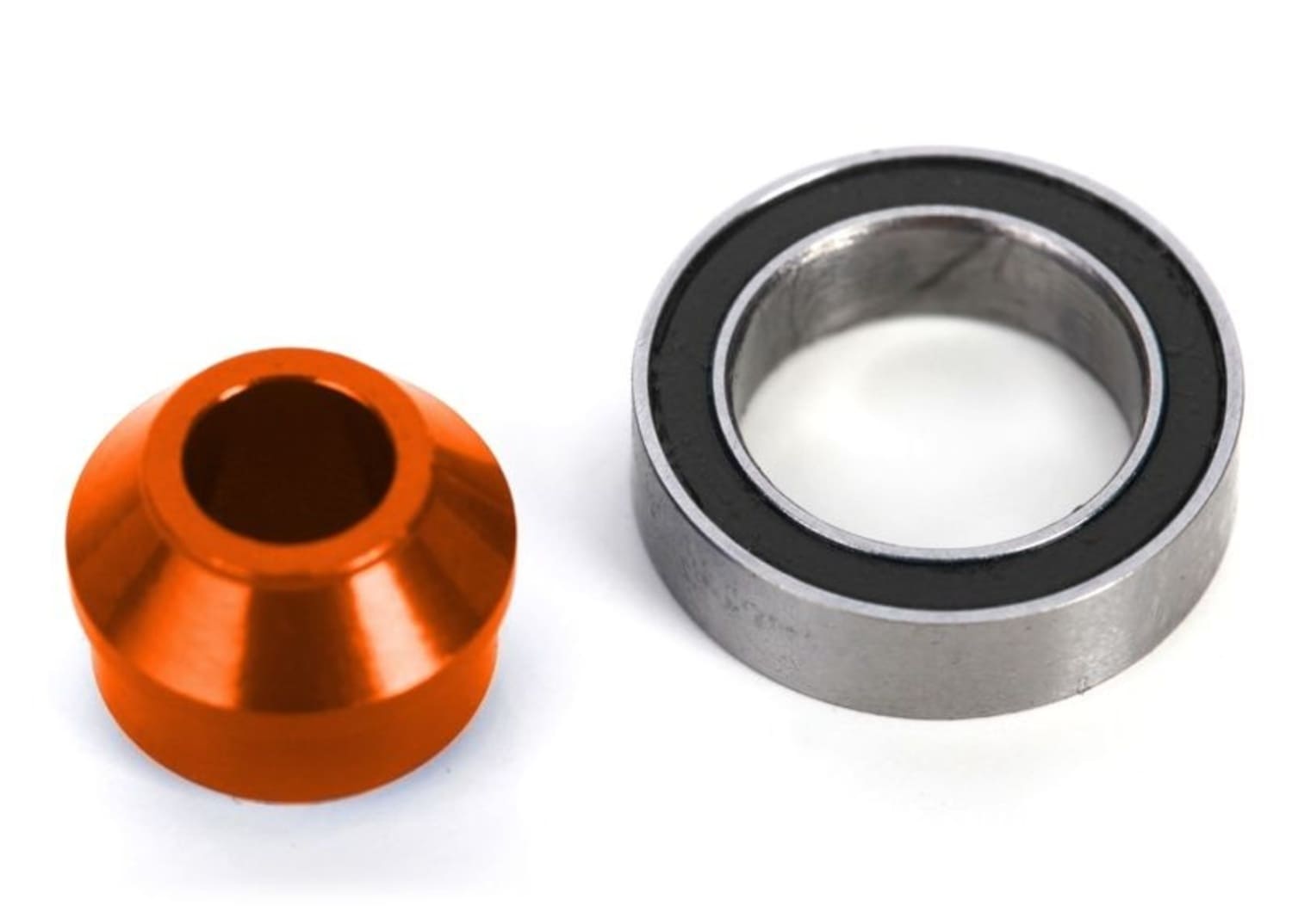 Traxxas Lager-Adapter 6061-T6 Aluminium orange _1_ - RC-Zubehoer
