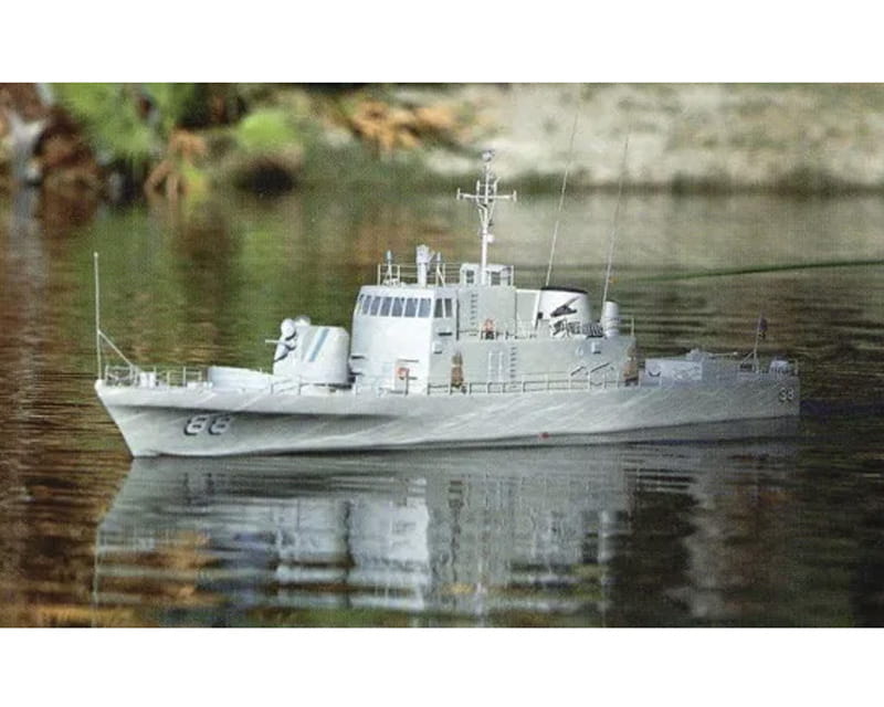 USS Crocket Kanonenboot - Asheville-Klasse - Modellzubehoer