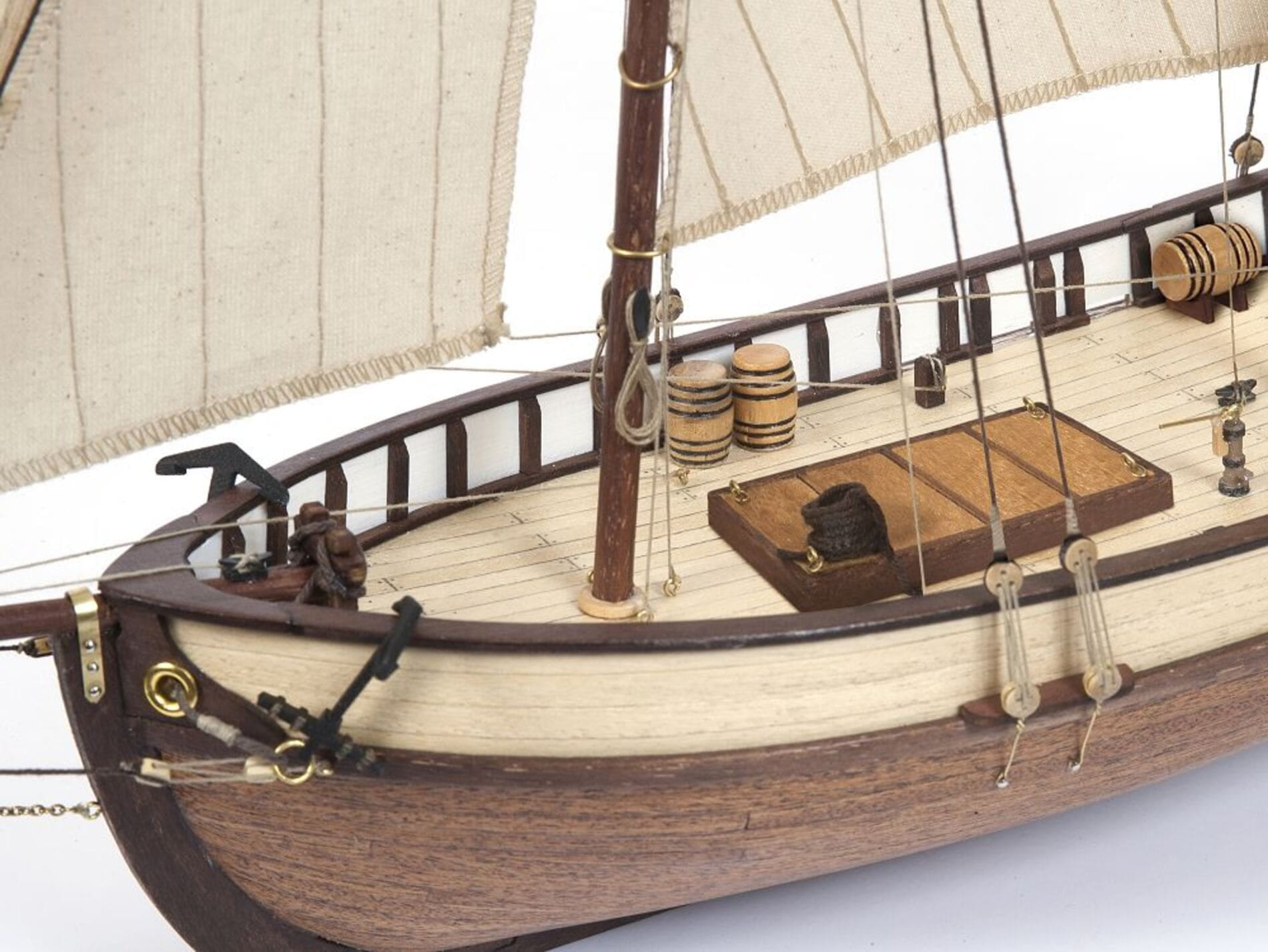 OcCre Polaris Standmodellbausatz 1_50 mit Segeln