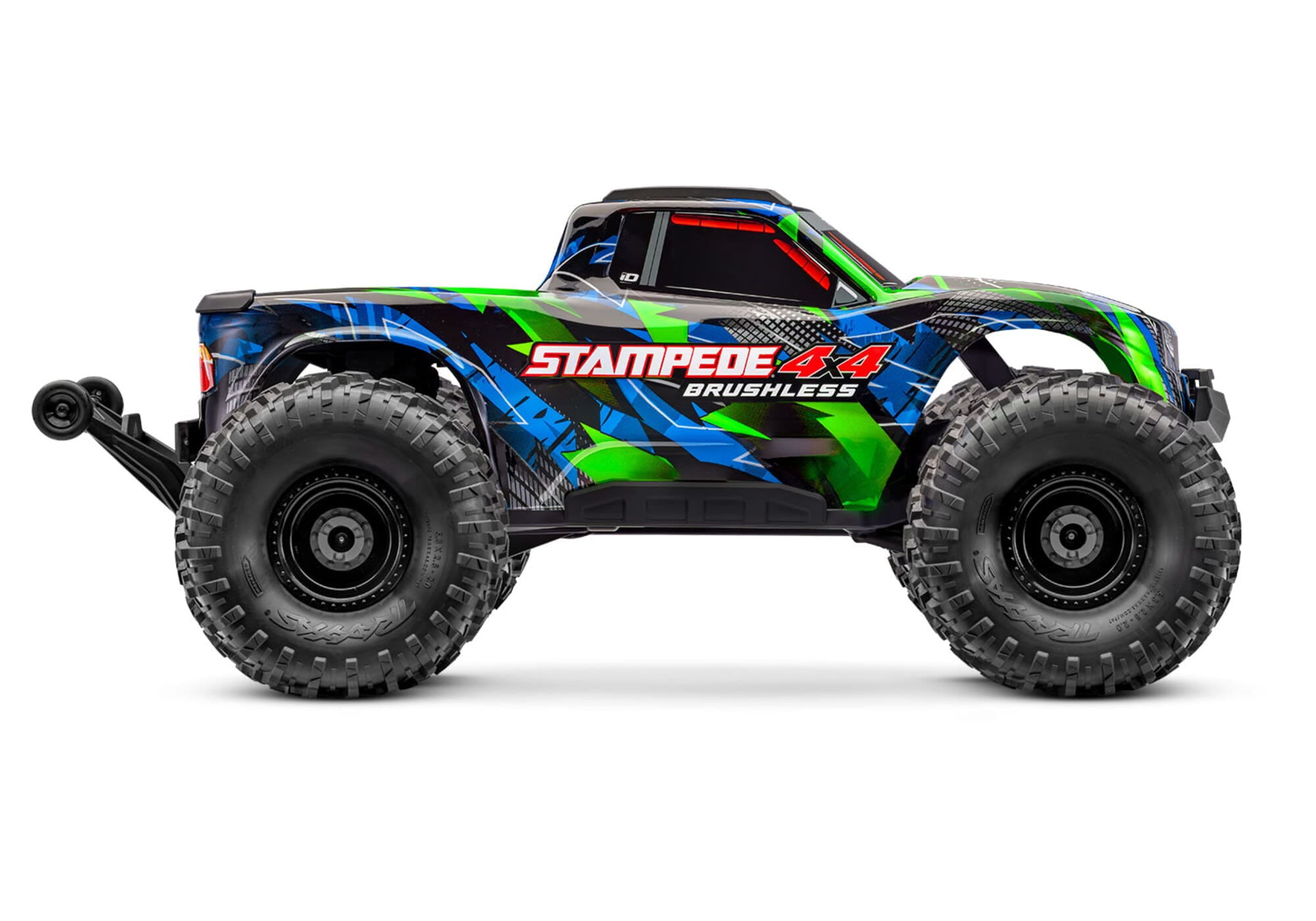 Traxxas Stampede 4X4 VX3 Brushless RTR HD Gruen Monster Truck