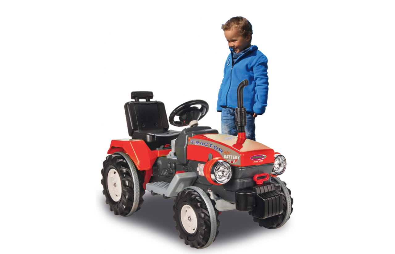 Jamara Ride-on Elektro Kinder Traktor Power Drag rot 12V Jamara Ride-on Elektro Kinder Traktor Power Drag rot 12V