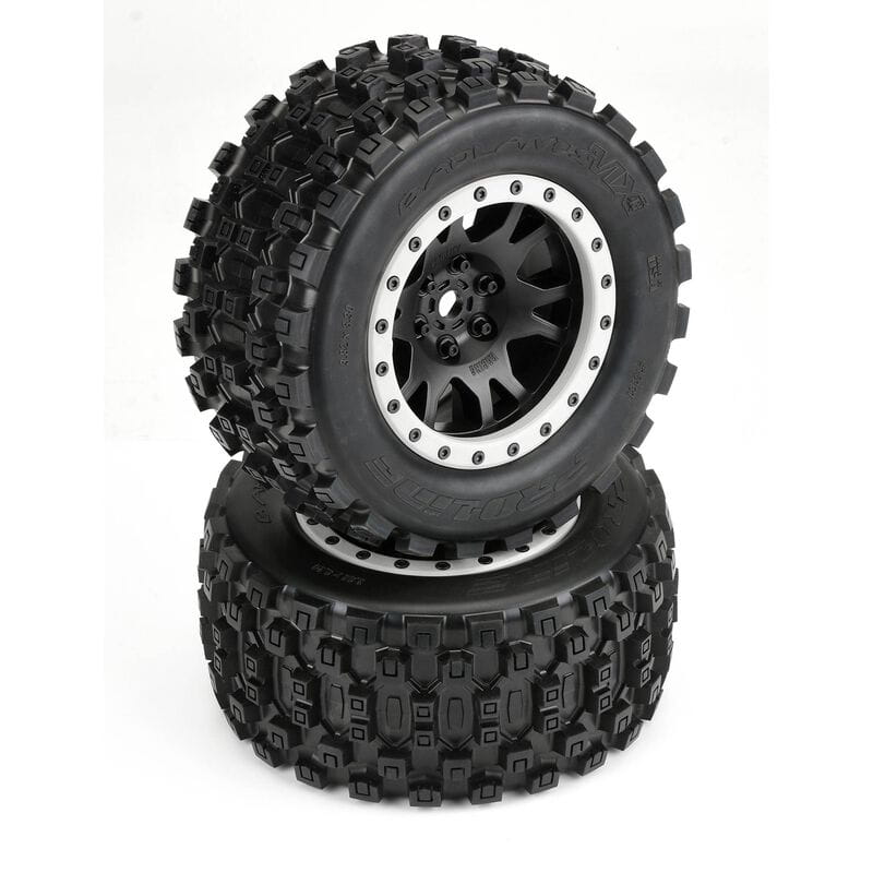 Proline Monstertruck Reifen Badlands MX43 Pro-Loc Impulse Traxxas für X-MAXX 2St.