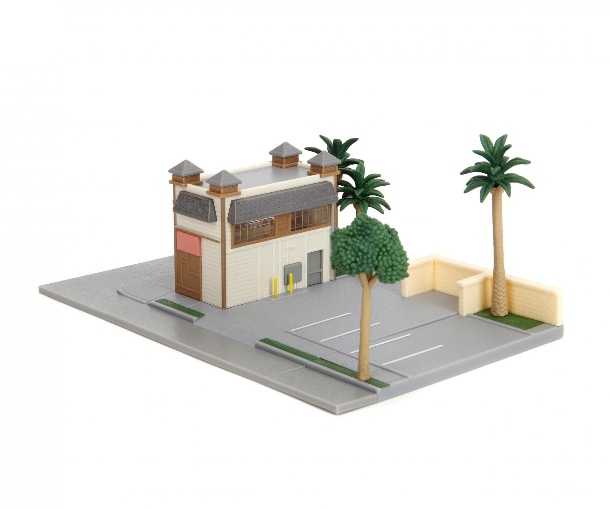 Jada Toys Fast - Furious Toretto’s Cafe Nanoscene mit 2 Die-Cast Fahrzeugen