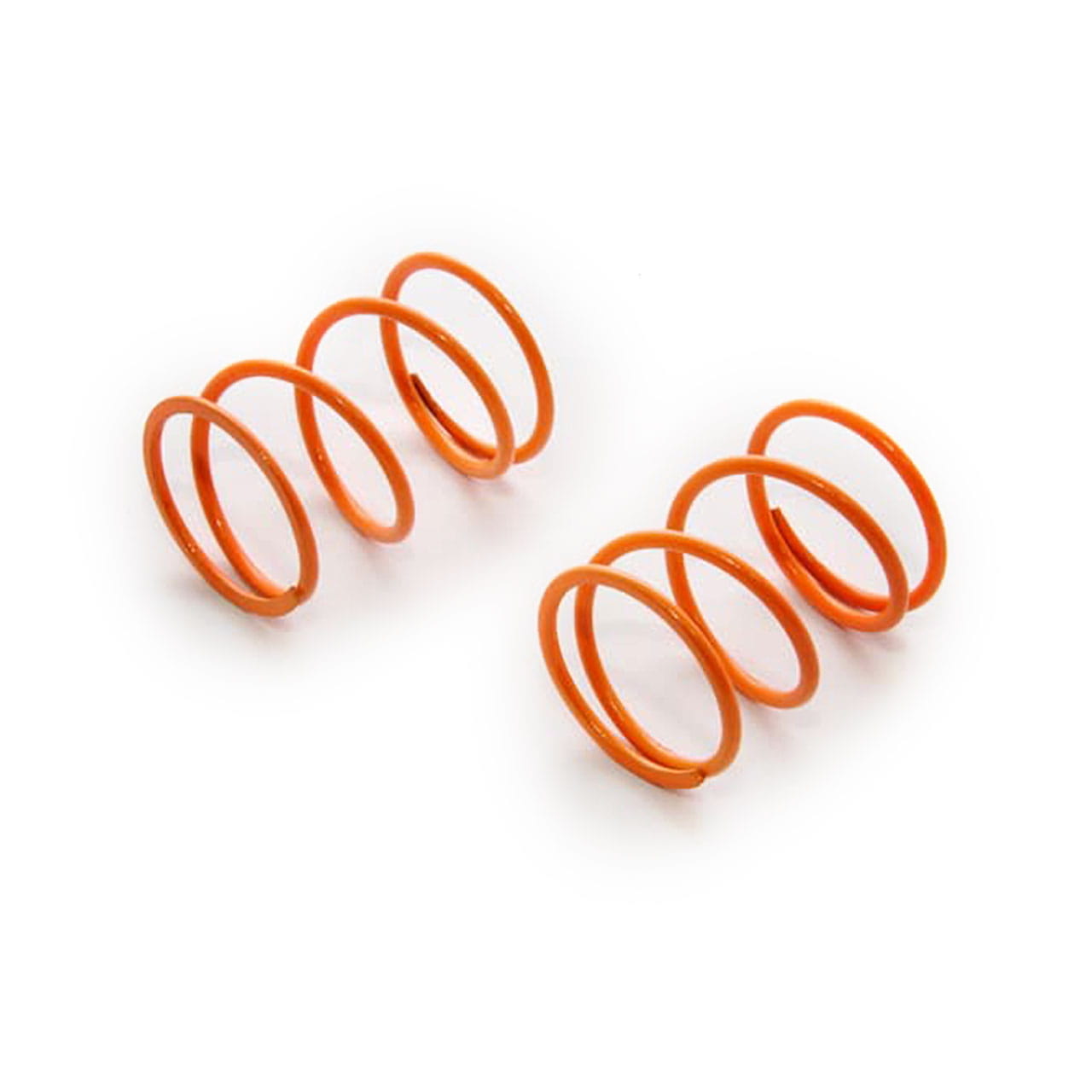Hobao SHOCK SPRING- HARD_ ORANGE_ 2PCS - RC-Zubehoer