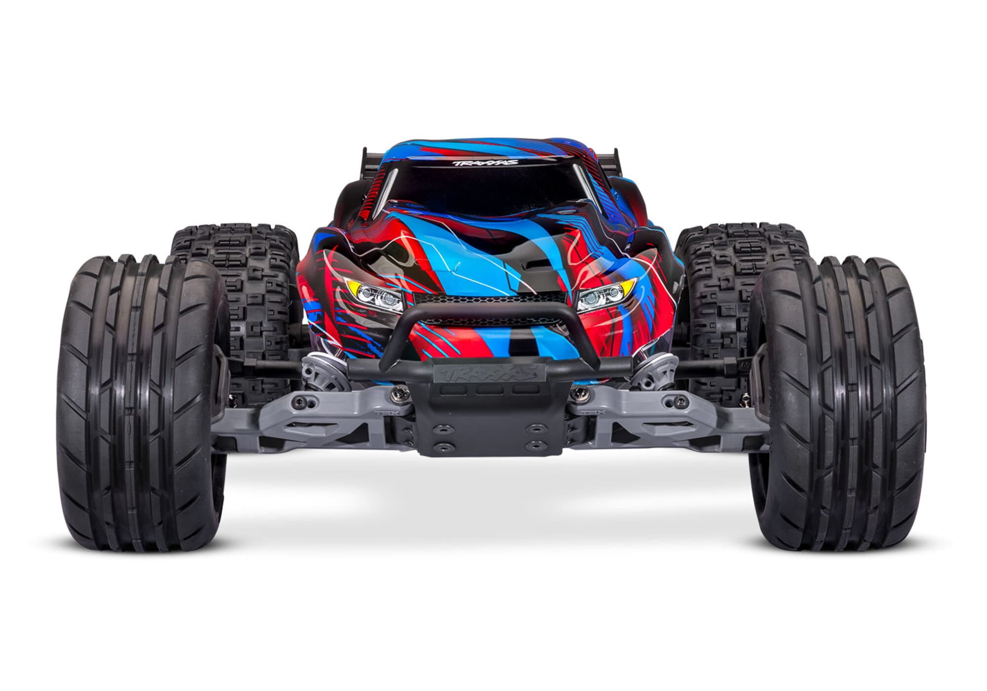 Traxxas Rustler 2WD VX3 Brushless RTR Stadium Truck Rot