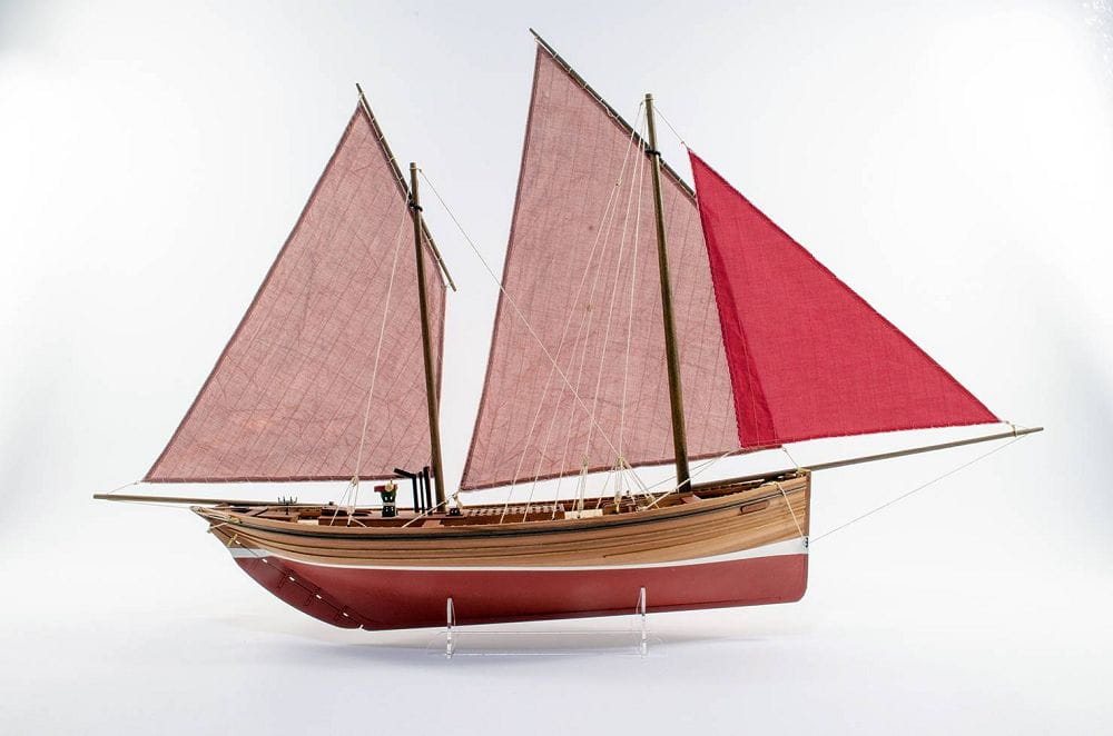 Krick Lady Isabella Schottische Segel Zulu 1:64 Vanguard Models Bausatz