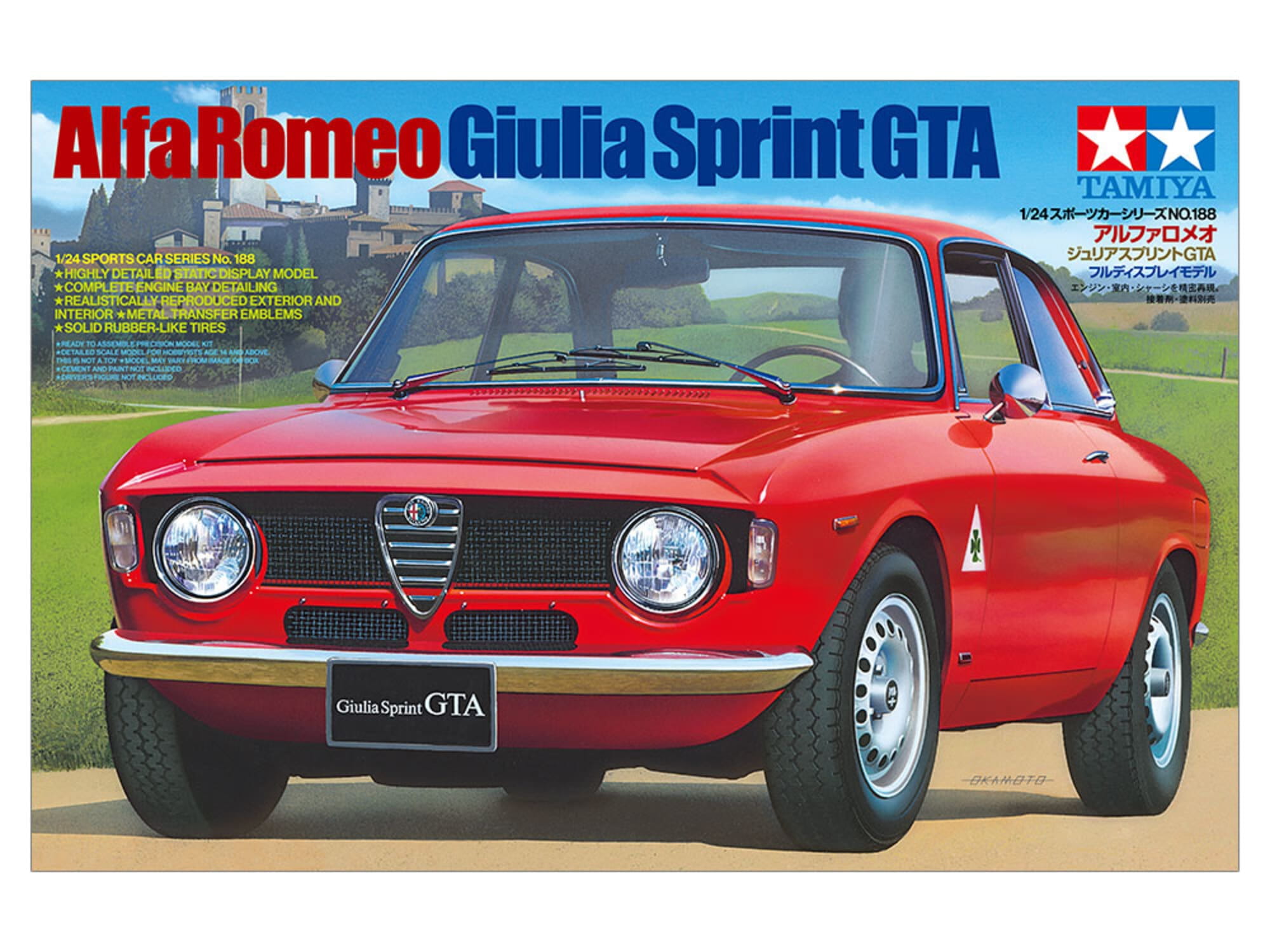 Tamiya 1_24 Alfa Romeo Giulia Sprint GTA Modellbausatz