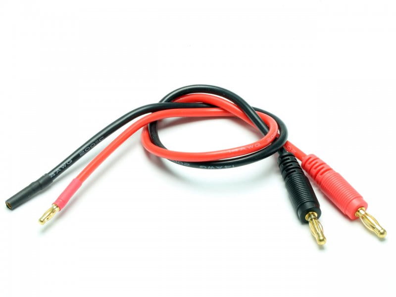 Extron Ladekabel 3mm Goldstecker - RC-Zubehoer
