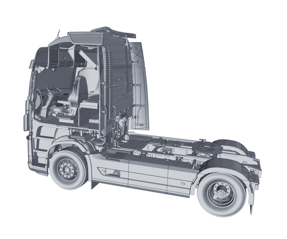 Italeri 1:24 Volvo FH4 Globetrotter XL Truck LKW Plastik Modellbau Bausatz