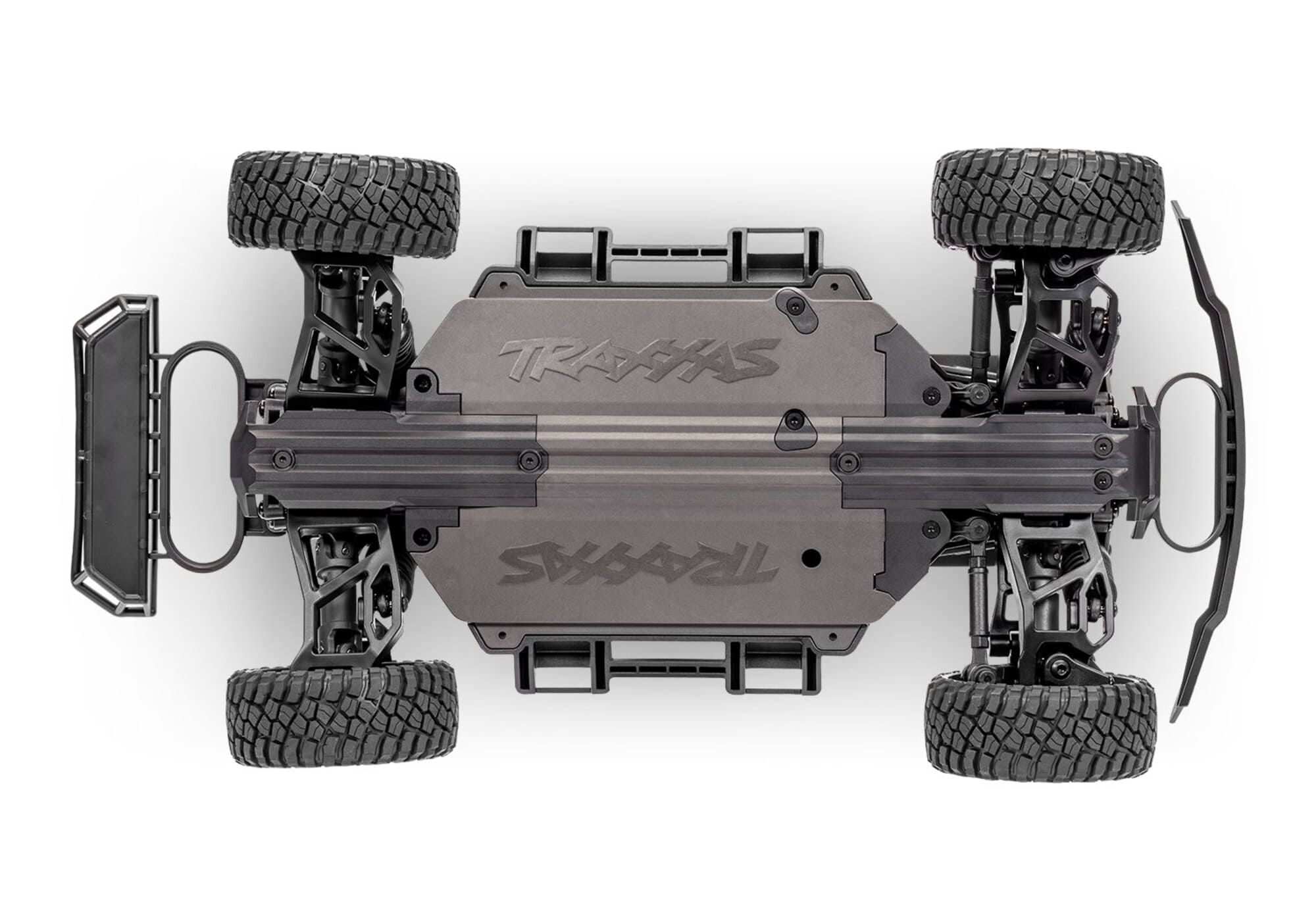 Traxxas Mini-Slash BL-2S 4x4 Orange Short Course RC Truck mit Akku und Ladegeraet