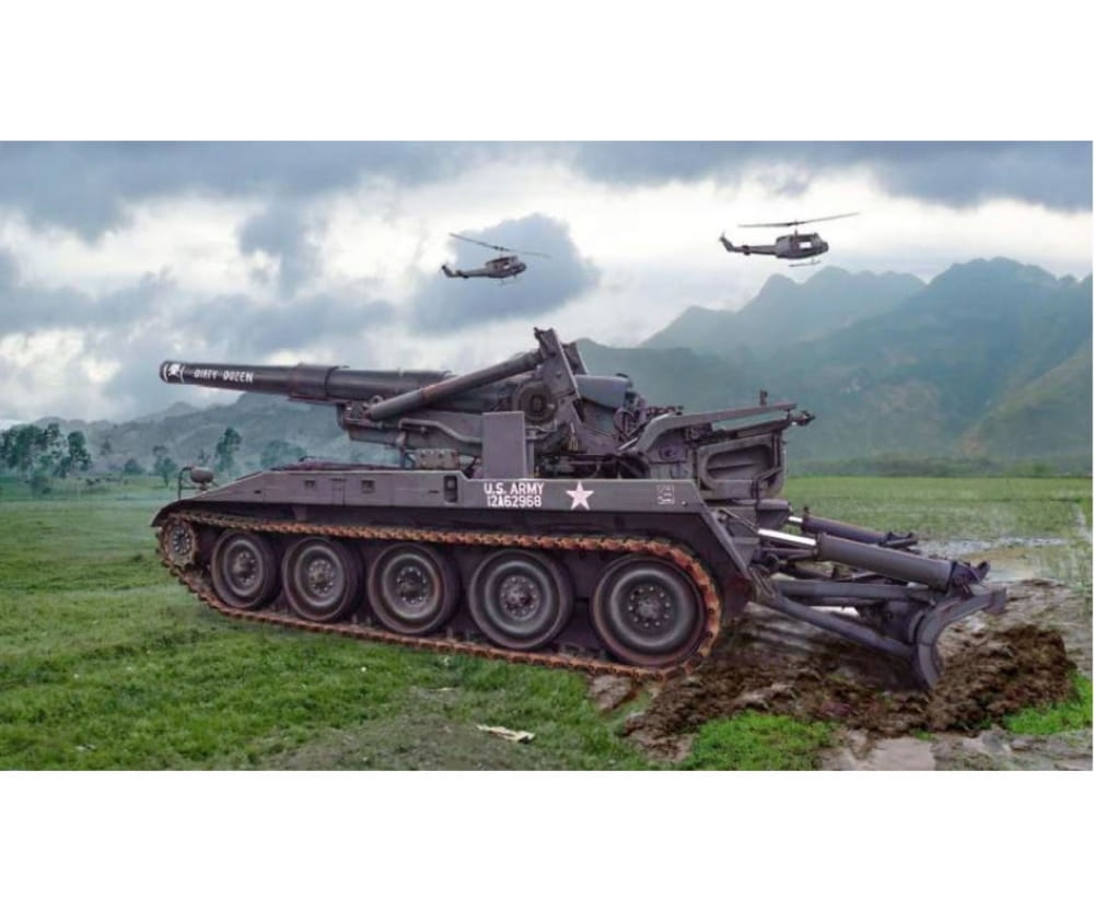Italeri 1:35 M110 Self Propelled Howitzer Italeri 1:35 M110 Self Propelled Howitzer