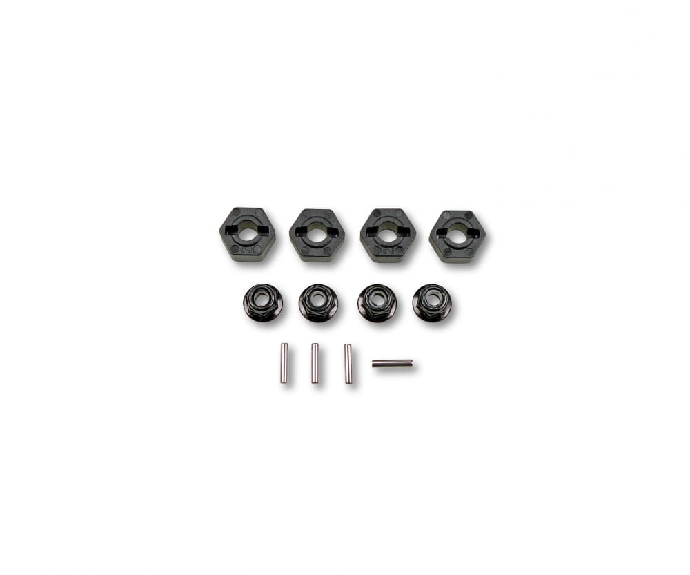 Carson XS Radmitnehmer- Radmutter-Set _4_ - RC-Zubehoer