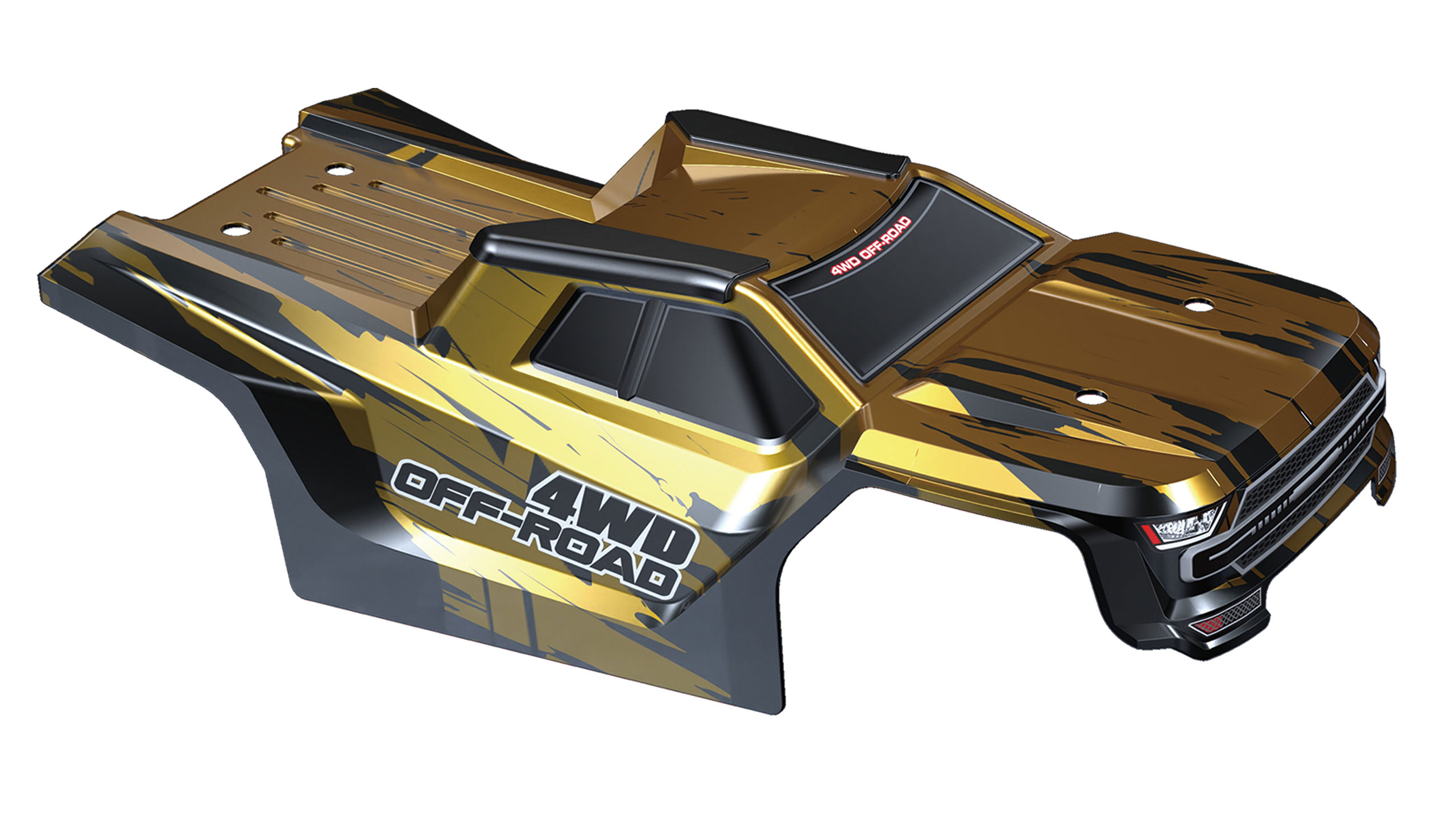 Amewi Karosserie Hyper Go Truggy 1_14 gold - RC-Zubehoer