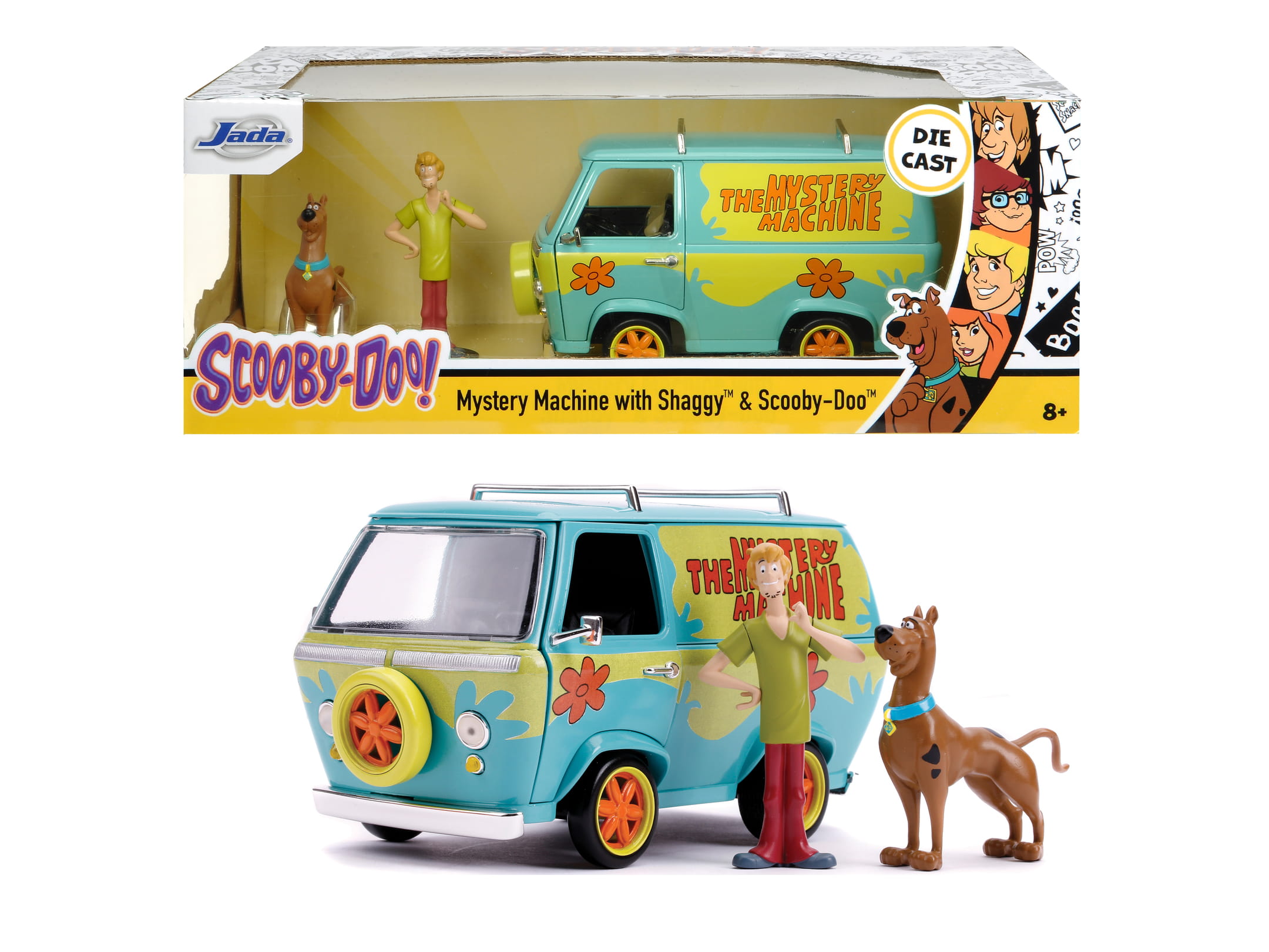 Jada Scooby Doo Mystery Van 1:24 Modellauto Jada Scooby Doo Mystery Van 1:24 Modellauto